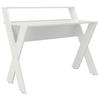 Schreibtisch B 95cm H 65cm Montreal Weiß - Weiß, MODERN, Holzwerkstoff (115/95/65cm) - MID.YOU