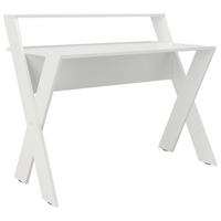 Schreibtisch B 95cm H 65cm Montreal Weiß - Weiß, MODERN, Holzwerkstoff (115/95/65cm) - MID.YOU