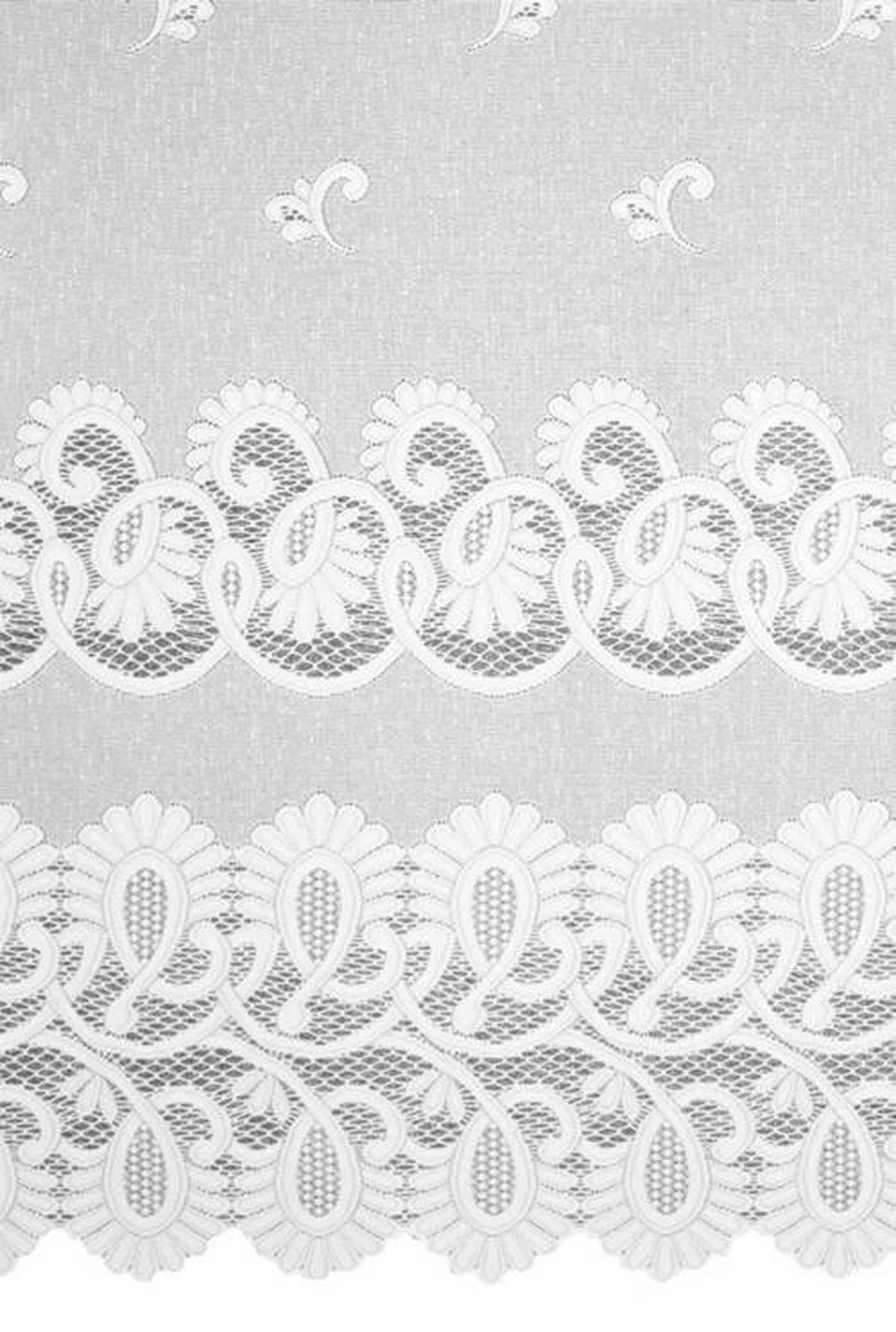 Fertigstore Leonora 120/300 cm - Weiß, KONVENTIONELL, Textil (120/300cm)
