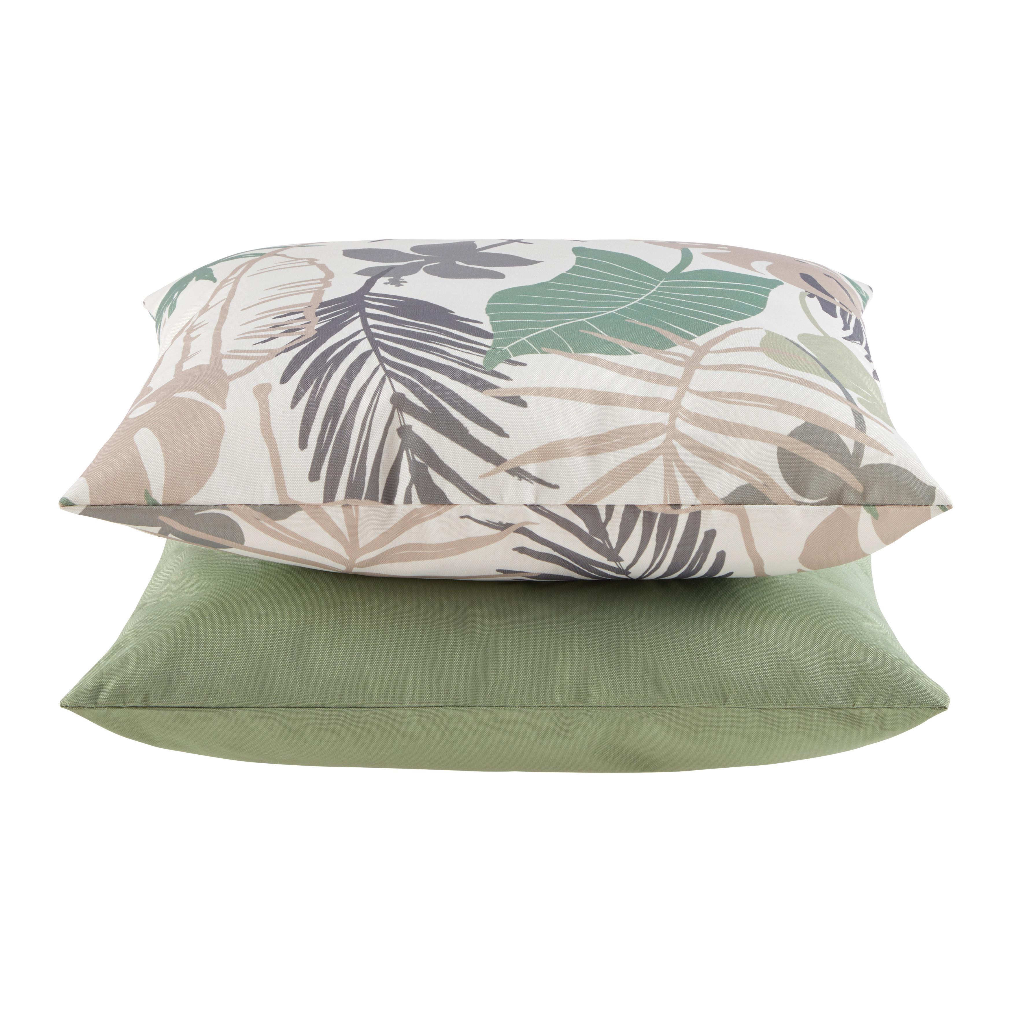 VENKOVNÍ POLŠTÁŘ DODO - zelená, Konvenční, textil (45/45cm) - Mömax