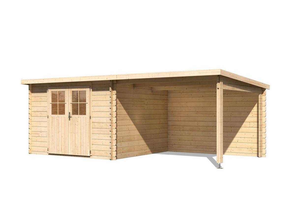 Gartenhaus Tara 40025 TARA - Fichtefarben, Basics, Holz (560/203/297cm)