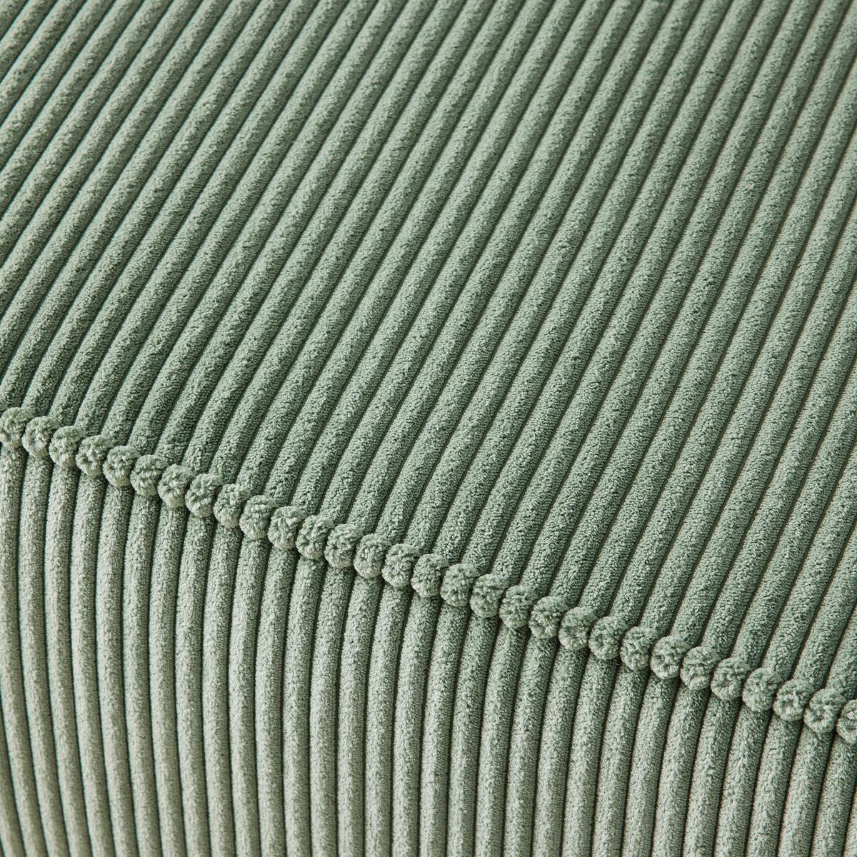 Rohová sedačka LOFT, ľavá, svetlozelený menčester - čierna/svetlozelená, Modern, textil/plast (172/75/265cm) - Mömax