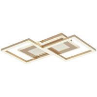 Led Mennyezeti Lámpa Mika - cappuccino/fehér, Modern, műanyag/fém (55/31/5,5cm) - Luca Bessoni