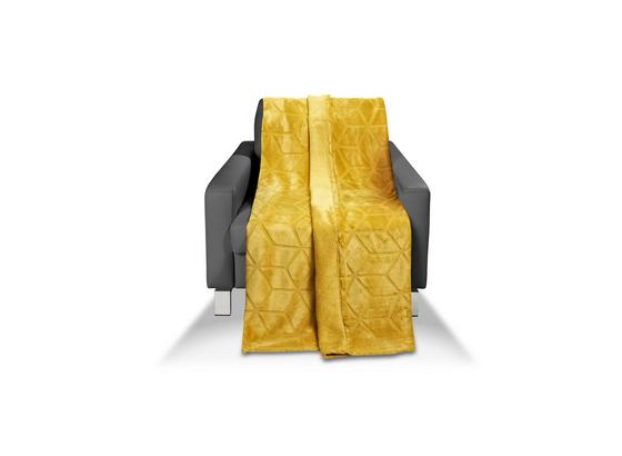 Kuscheldecke Melinda/Talisha - Gelb, MODERN, Textil (130/170cm) - Luca Bessoni Kuscheldecke Melinda/Talisha - Gelb, MODERN, Textil (130/170cm) - Luca Bessoni