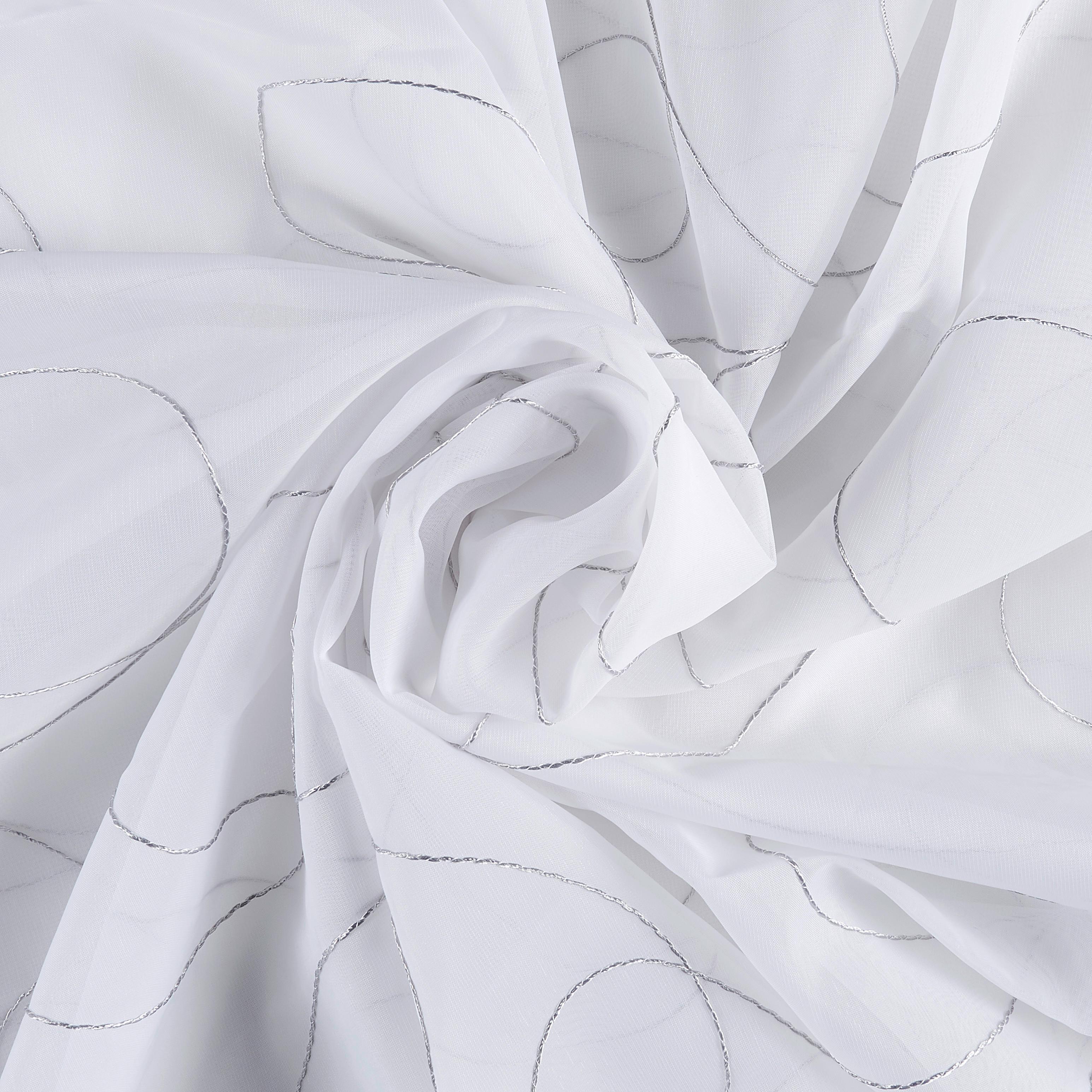 Kusová záclona Marion Store 3, 300/255cm - biela/antracitová, Modern, textil (300/255cm) - Modern Living