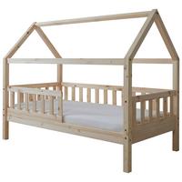 Hausbett Kay - Naturfarben, MODERN, Holz/Textil (80/160cm) - MID.YOU