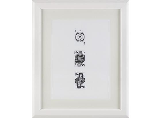 Rám Na Obrazy Provence - bílá, Romantický / Rustikální, dřevo/sklo (40/50/1,5cm) - Mömax modern living Rám Na Obrazy Provence - bílá, Romantický / Rustikální, dřevo/sklo (40/50/1,5cm) - Mömax modern living