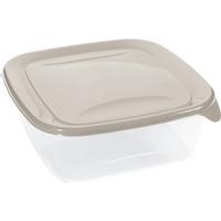 Ételtároló Doboz Fresh&go 1,7l - homokszínű, Basics (19.5/19.5/7cm) - Curver