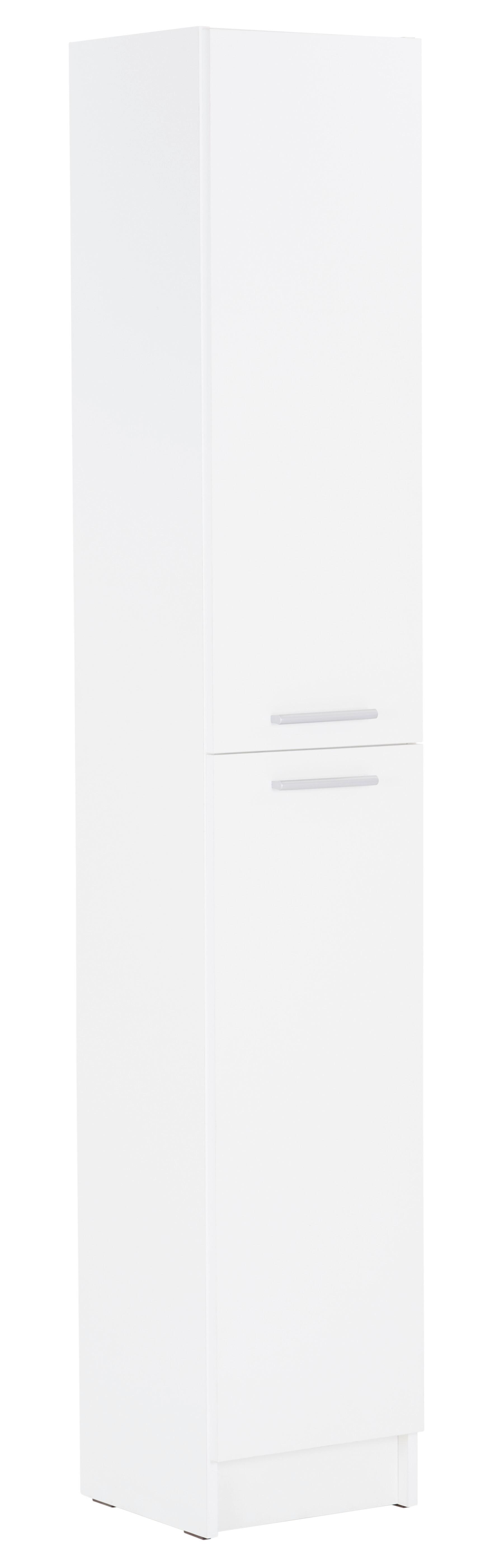 VYSOKÁ SKRINKA MX 175 - VERONA VR 11 - biela/chrómová, Konventionell, kompozitné drevo/plast (32,6/189/32,5cm)