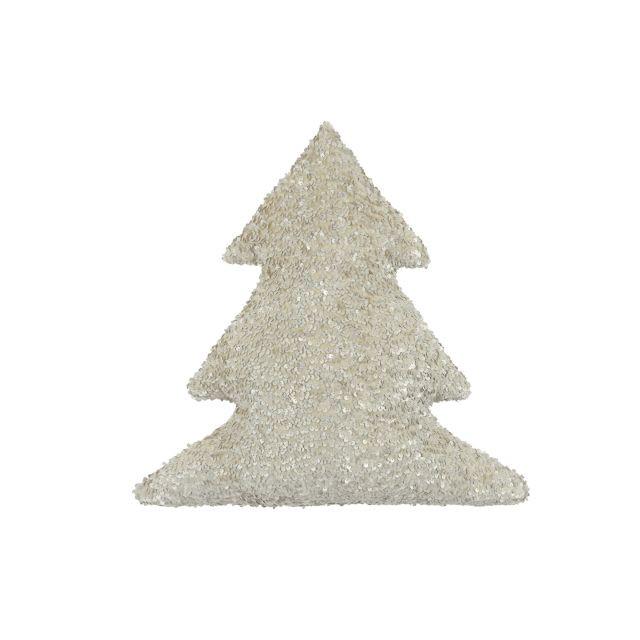 DEKORAČNÍ POLŠTÁŘ SPARKLING TREE - krémová, textil (45/45cm) - Mömax