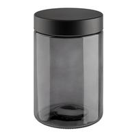 Dóza na potraviny MAGNUS BLACK - 1,2 L - čierna/sivá, Modern, kov/plast (11/16,5cm) - Mömax