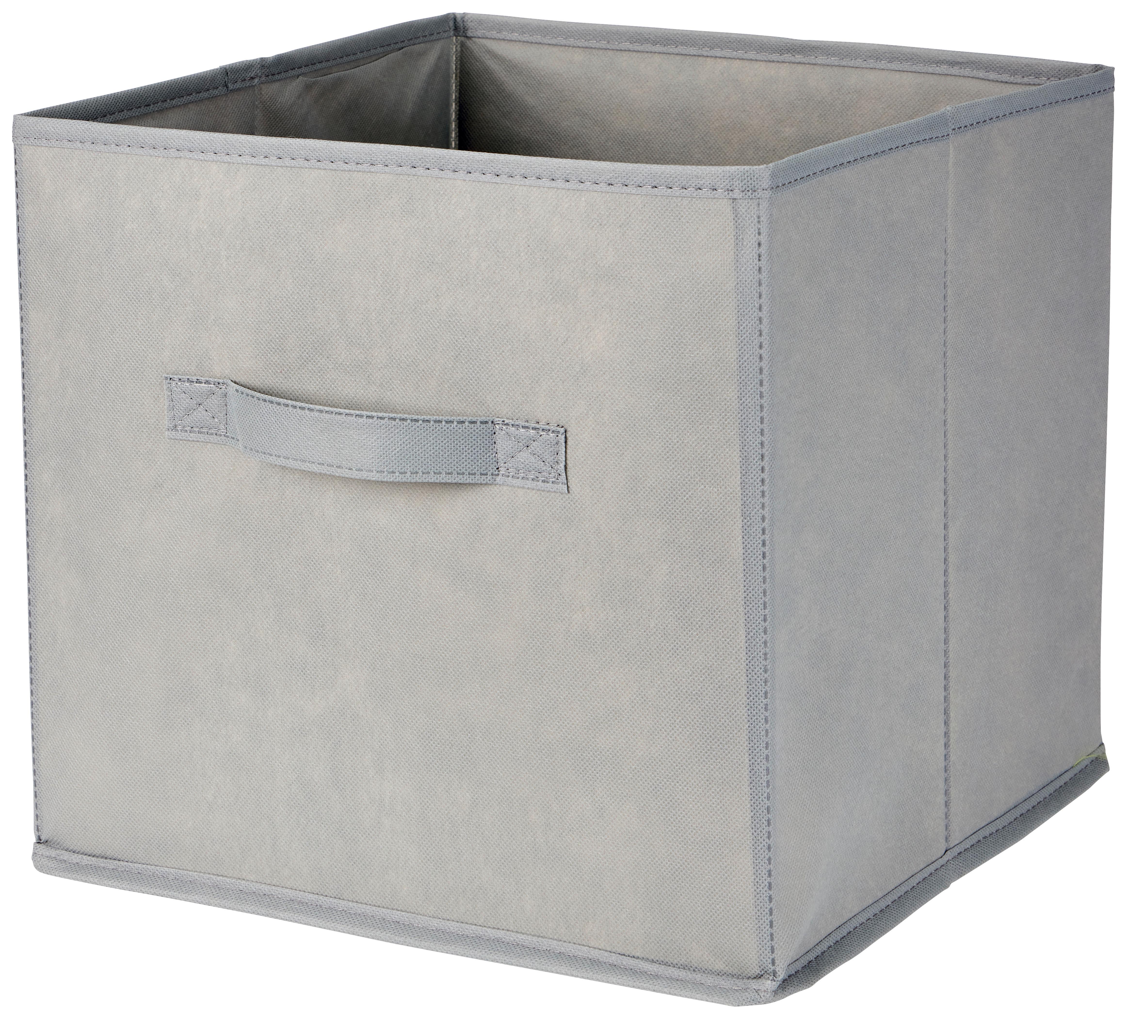 Összehajtható Doboz Tanja *top Ár* - szürke, Basics, textil/papír (30/30/30cm) - Best Price