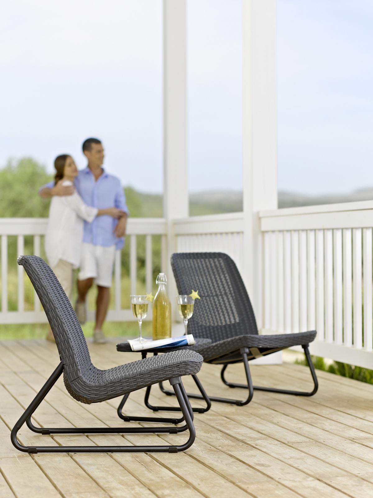 Balkonszett Rio Patio - Konventionell (1cm) - Keter