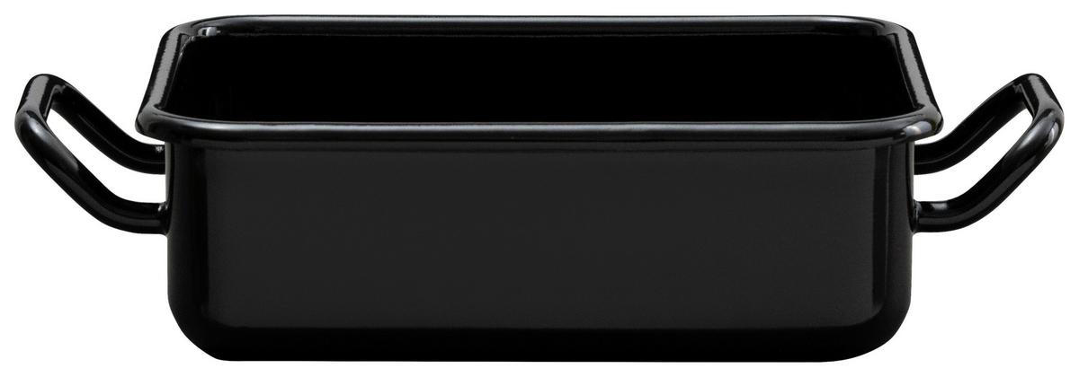 Bratform Mini Back- und Servierform - Schwarz, Basics, Metall (21,00/11/5cm) - Riess