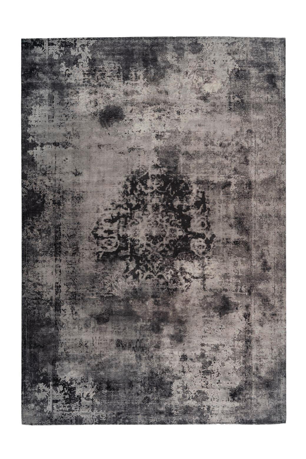 Flachwebteppich Vintage Grau, 140x200 cm