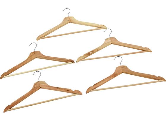 Kleiderbügelset Ben 5er Set - Naturfarben, KONVENTIONELL, Holz (23/44,5cm) Kleiderbügelset Ben 5er Set - Naturfarben, KONVENTIONELL, Holz (23/44,5cm)