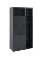 CARDIFF 65 cm Breite Graphit