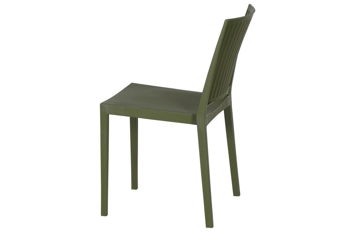 Stapelstuhl T20104 - Grün, Basics, Kunststoff (57/80/56cm) - Siena Garden