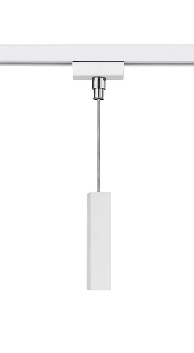 "DUOline" Schienensystem-Adapter in Weiß