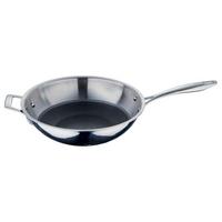 Wok Hi-Tech 3 Ø 53 cm Edelstahl Antihaftbeschichtet - Edelstahlfarben/Schwarz, Basics, Metall (53/29,5/9cm) - Masterpro