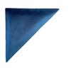 Wandpolster 2er-Set 29,5x29,5 cm Dreieckig, Blau - Dunkelblau, Basics, Textil (29,5/29,5/4cm) - MID.YOU