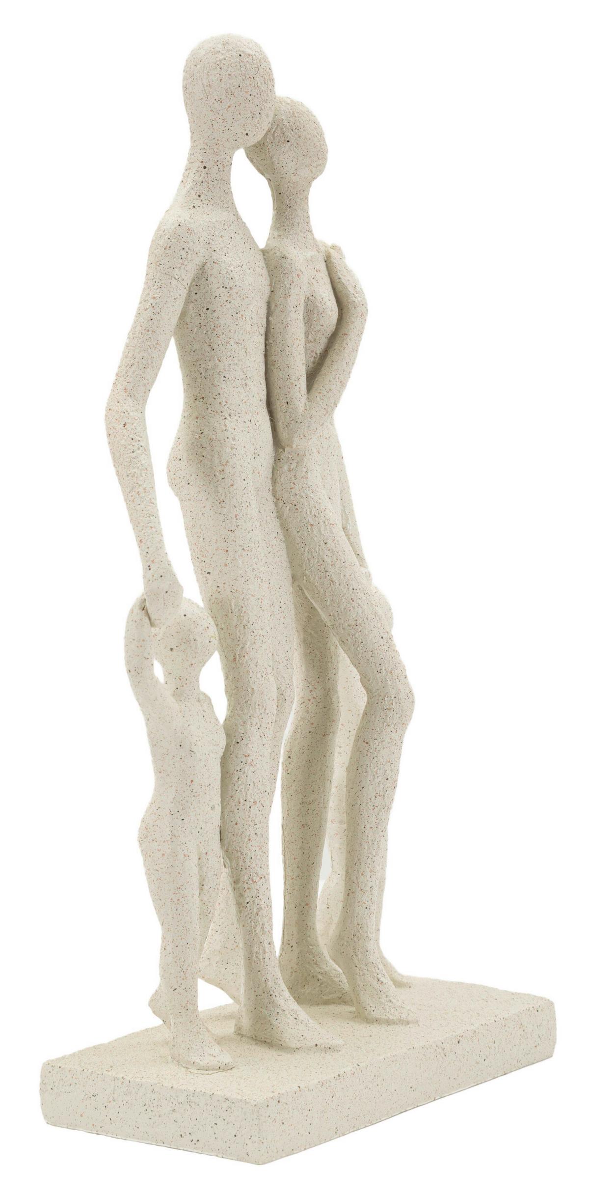 Skulptur Kunststoff, Cream - Basics, Kunststoff (16/30.5/8cm)