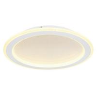 LED-Deckenleuchte 48917-24 - Opal/Weiß, KONVENTIONELL, Kunststoff/Metall (40/5cm) - Globo