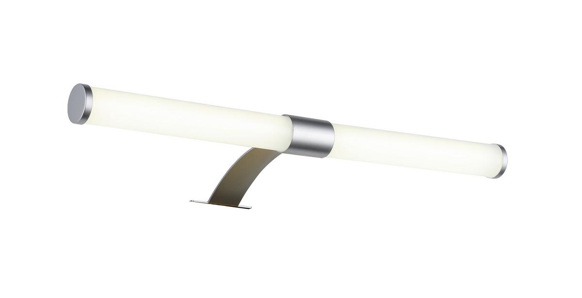 Led-wandleuchte Sinan 1-Flammig - Silberfarben, MODERN, Kunststoff/Metall (40/16,8/9,6cm) - Luca Bessoni