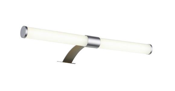 LED-Wandleuchte Sinan 1-Flammig - Silberfarben, MODERN, Kunststoff/Metall (40/16,8/9,6cm) - Luca Bessoni
