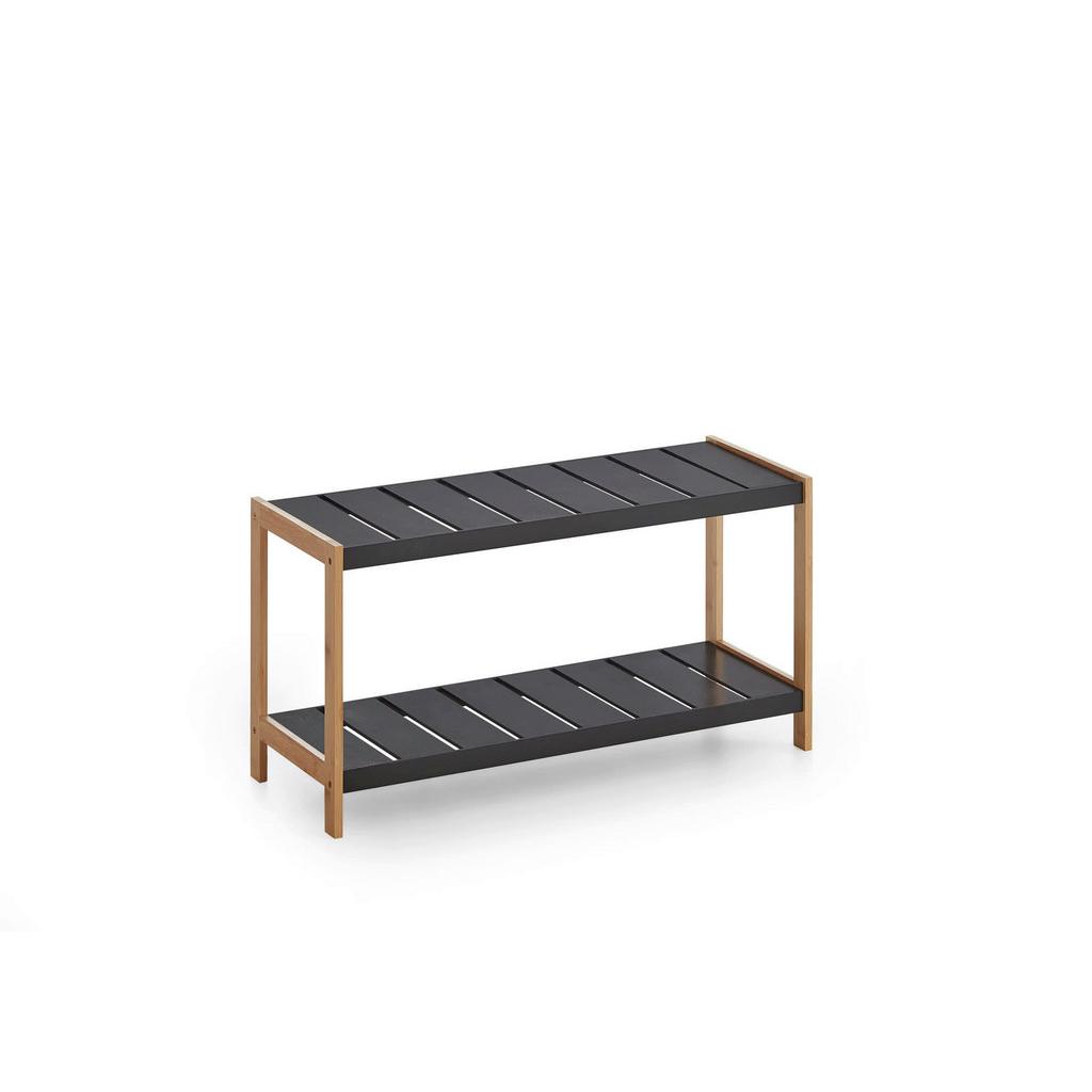 Schuhregal Schwarz B: 70 cm