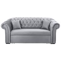 Schlafsofa Cupido - Schwarz/Grau, Design, Textil (213/86/99cm) - MID.YOU