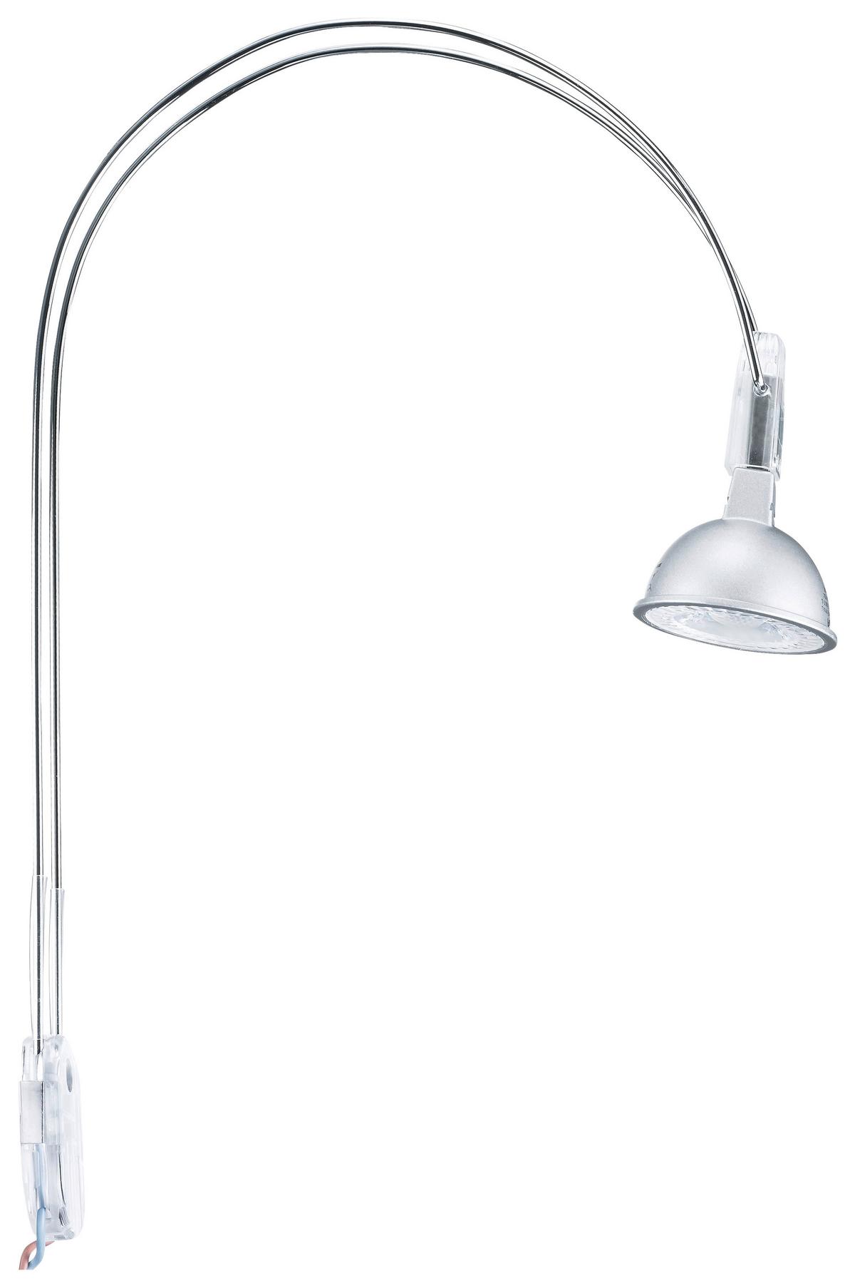 Spiegelleuchte Galeria Chromfarben 4 W 2-Flammig - Chromfarben, Design, Metall (2,5/30/18cm) - Paulmann