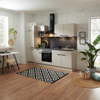 Kuchynský blok PN80 vr.4 spotrebičov a drezu - kašmírová/antracitová, Modern, kompozitné drevo/plast (270cm) - Pino