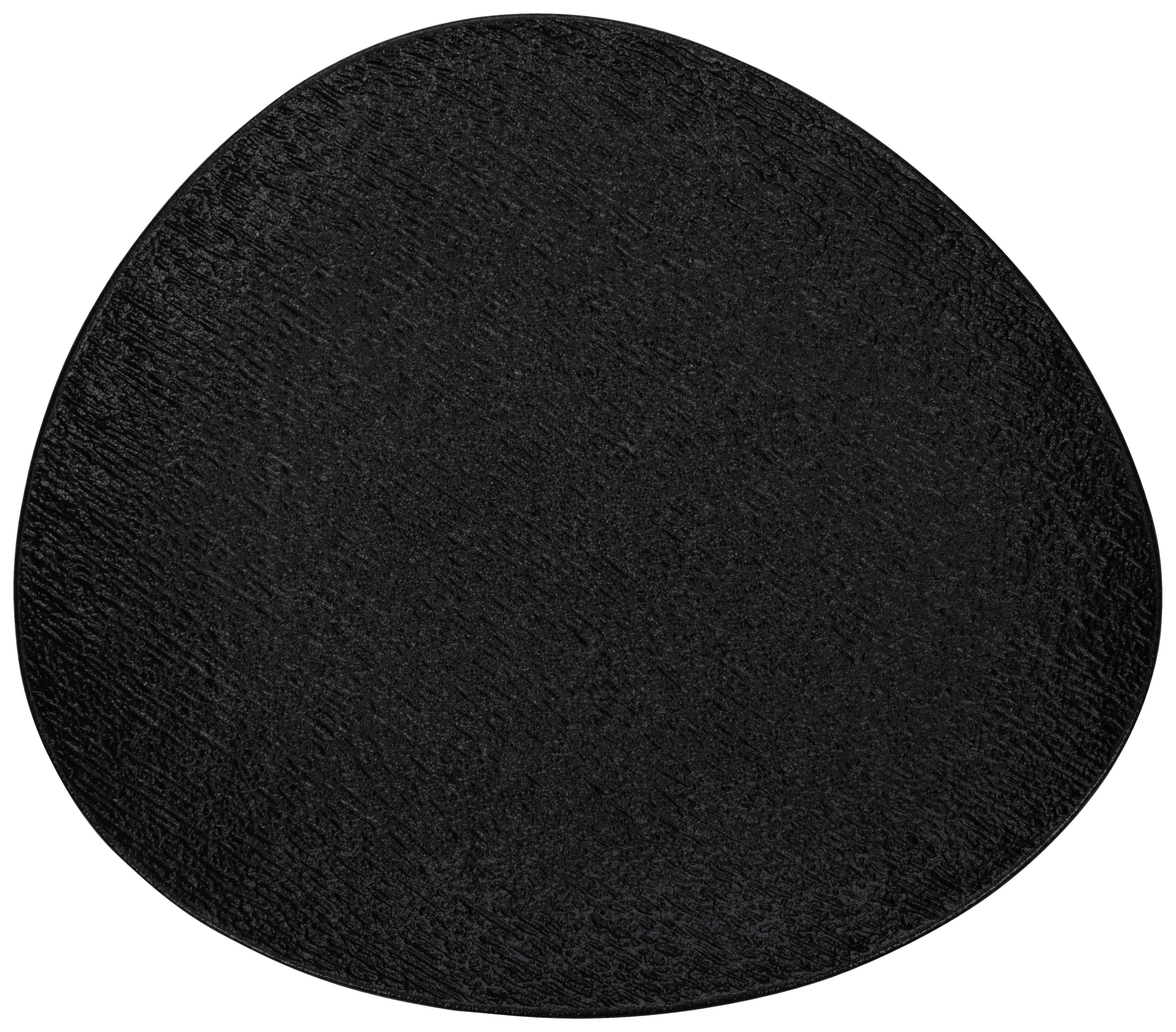 DEZERTNÝ TANIER HARUKI - čierna, Modern, keramika (22,8/20,1/2,2cm) - Mömax