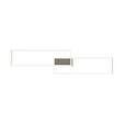 LED-Deckenleuchte Suna - Alufarben/Nickelfarben, MODERN, Kunststoff/Metall (93/22/6,5cm) - Luca Bessoni