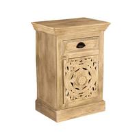 KOMMODE Naturfarben B: 50cm - Naturfarben, Design, Holz (50/72/35cm) - MID.YOU