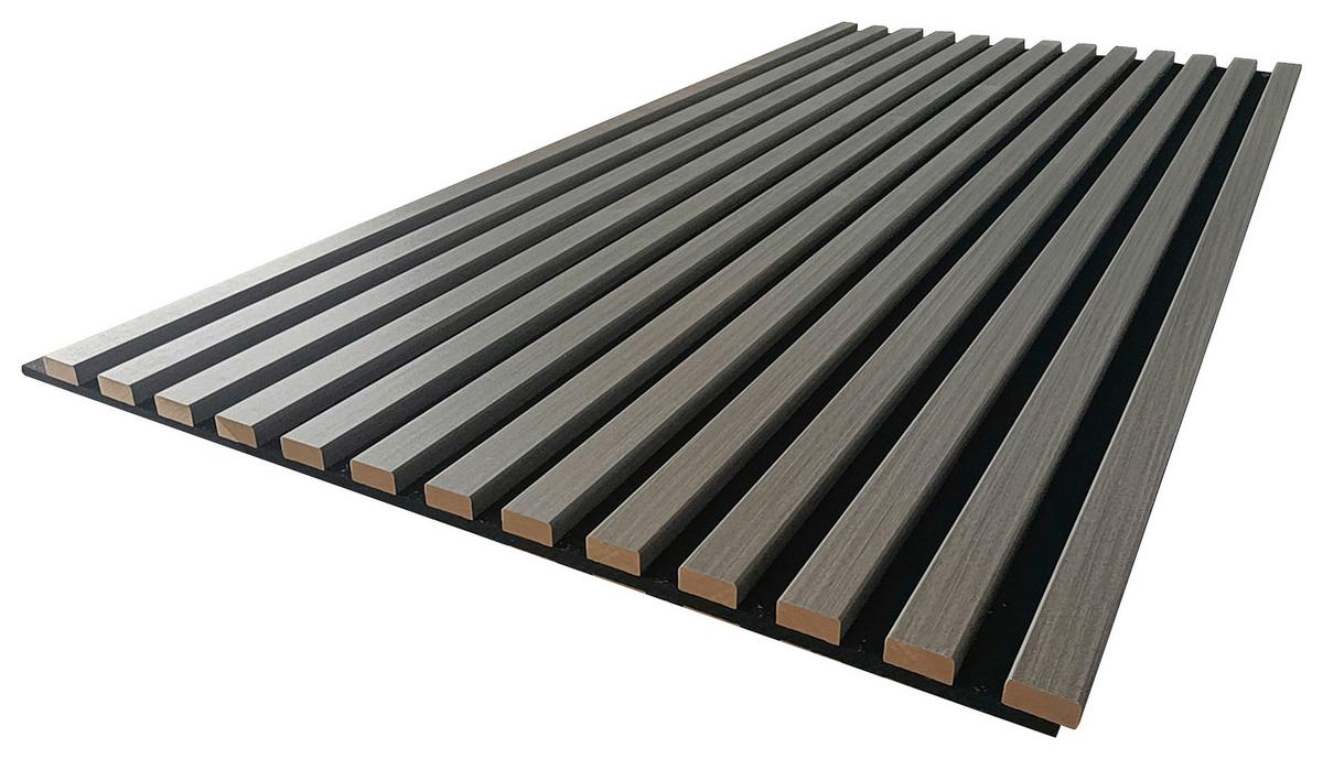 Akustikpaneel Josef - Hellgrau, MODERN, Holzwerkstoff/Kunststoff (60/120/2cm)