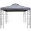Pavillon Manila - Grau, MODERN, Kunststoff/Metall (300/300/275cm) - Luca Bessoni Pavillon Manila - Grau, MODERN, Kunststoff/Metall (300/300/275cm) - Luca Bessoni