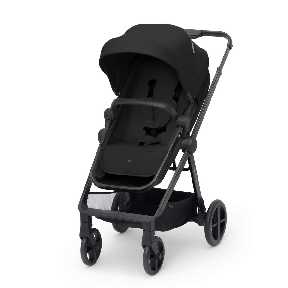 Kinderwagenset Newly 3 IN 1 Schwarz, B/H/T: 54x100x94cm - Schwarz, Basics, Metall (54/100/94cm) - Kinderkraft