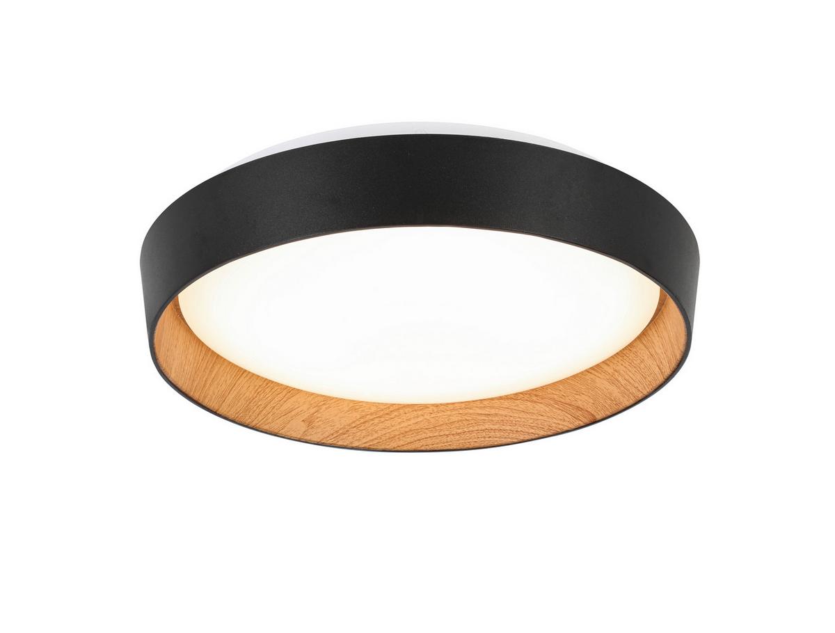 STROPNÉ LED SVIETIDLO LIA - biela, Konventionell, kov/drevo (39/7cm) - Mömax