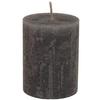 VÁLCOVÁ SVÍČKA LIA - šedá, Moderní (6,8/9cm) - Premium Living