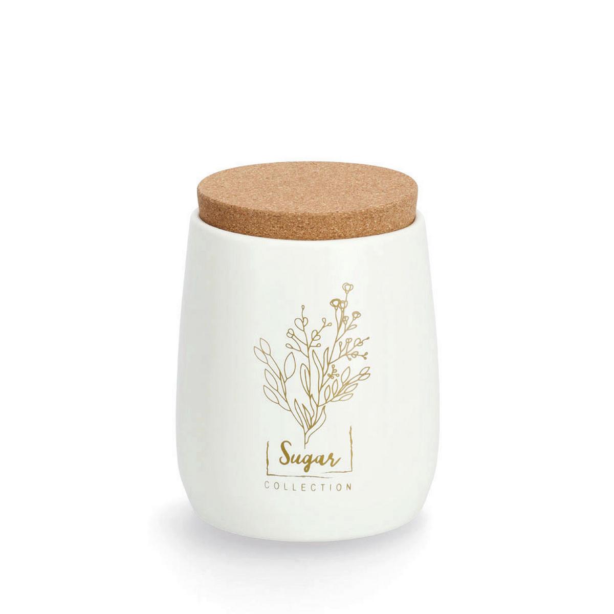 VORRATSDOSE BxHxT: ca. 11x11x14 cm - Weiß, Basics (10,7/10,7/13,5cm) - Zeller Present