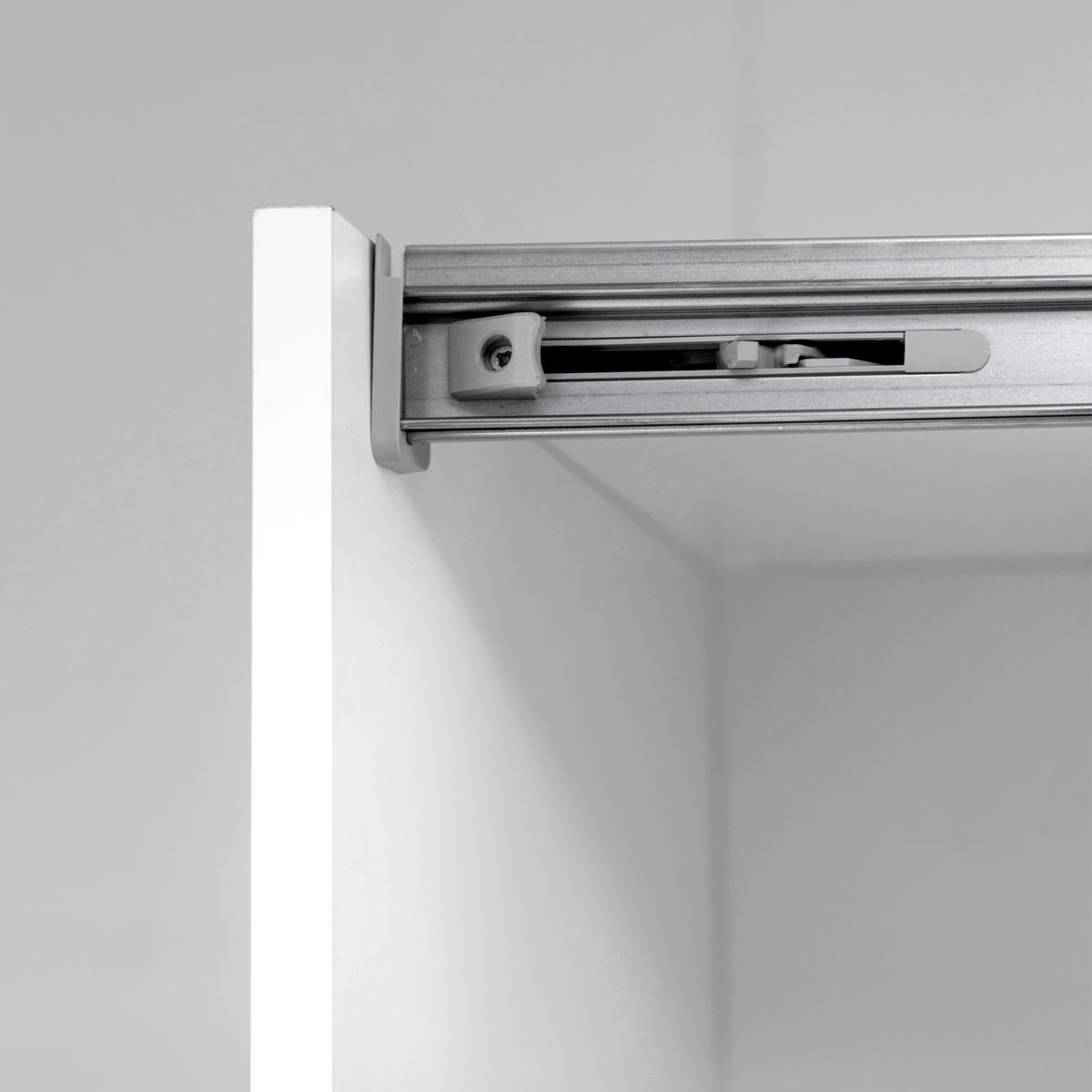 SCHIEBETÜRENSCHRANK Viva Weiß Hochglanz B: 200cm - Weiß Hochglanz/Weiß, MODERN, Holzwerkstoff (200/210/62cm) - P & B