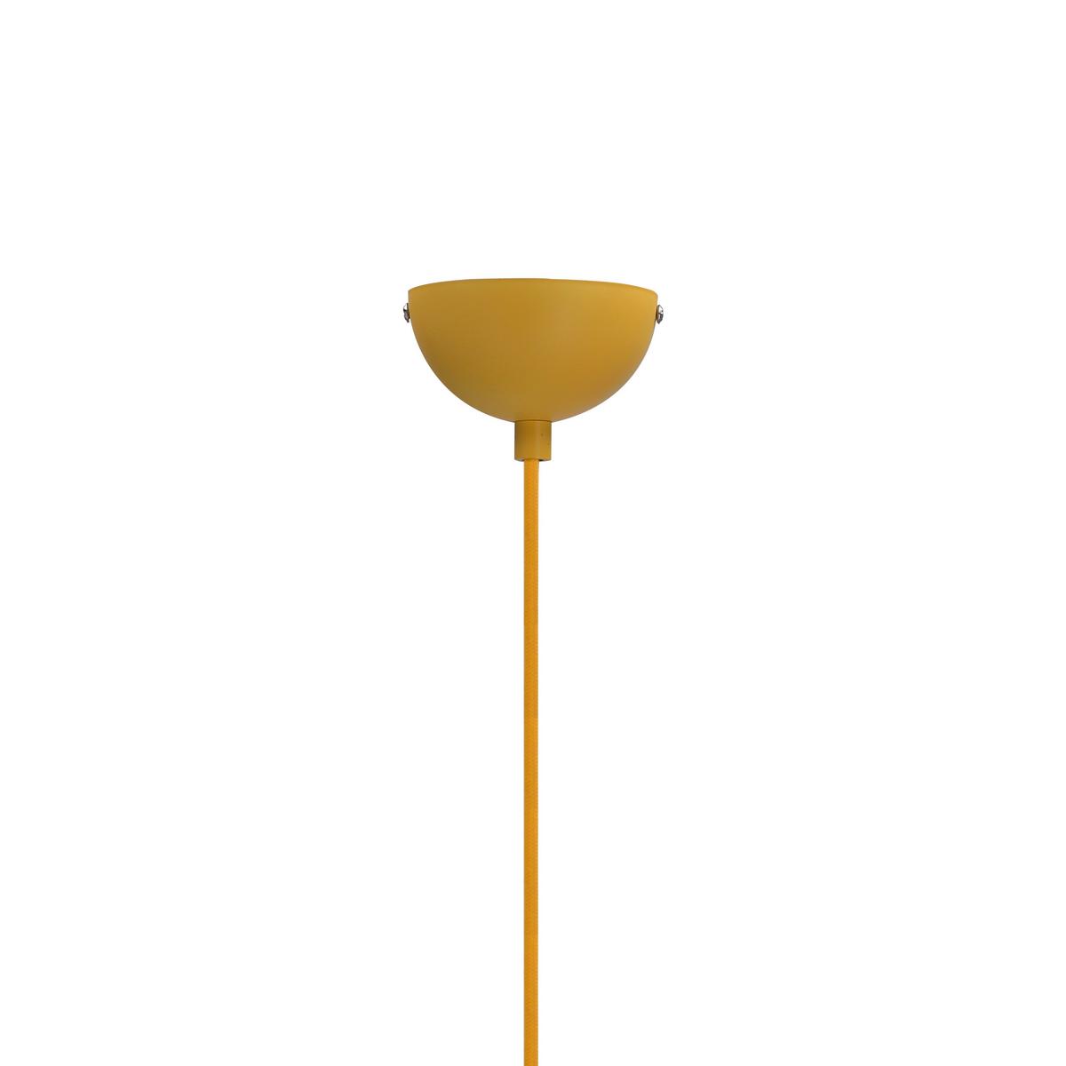 Pendelleuchte 50101149 Falun - Gelb/Grau, Design, Metall (22/22/150cm)