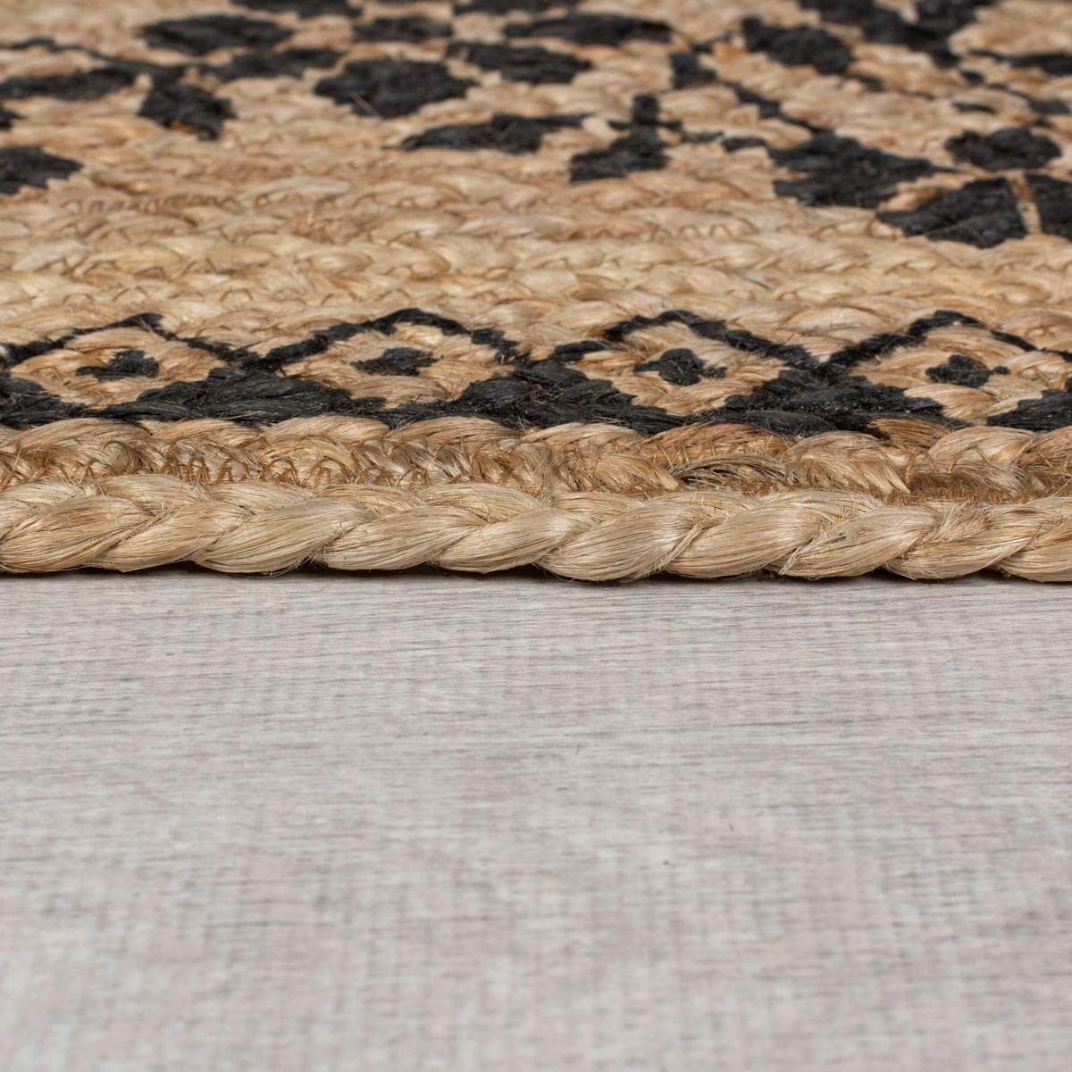 Handwebteppich Maisie - Naturfarben, KONVENTIONELL, Textil (80/150cm)