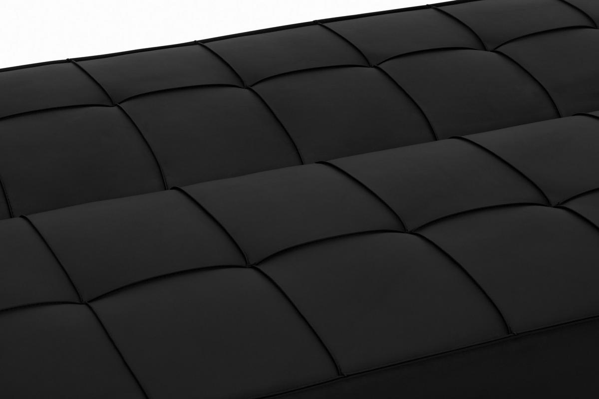 3-sitzer-sofa Mit Schlaffunktion Silva B:179cm - Silberfarben/Schwarz, Basics, Textil (179/74/91cm) - P & B