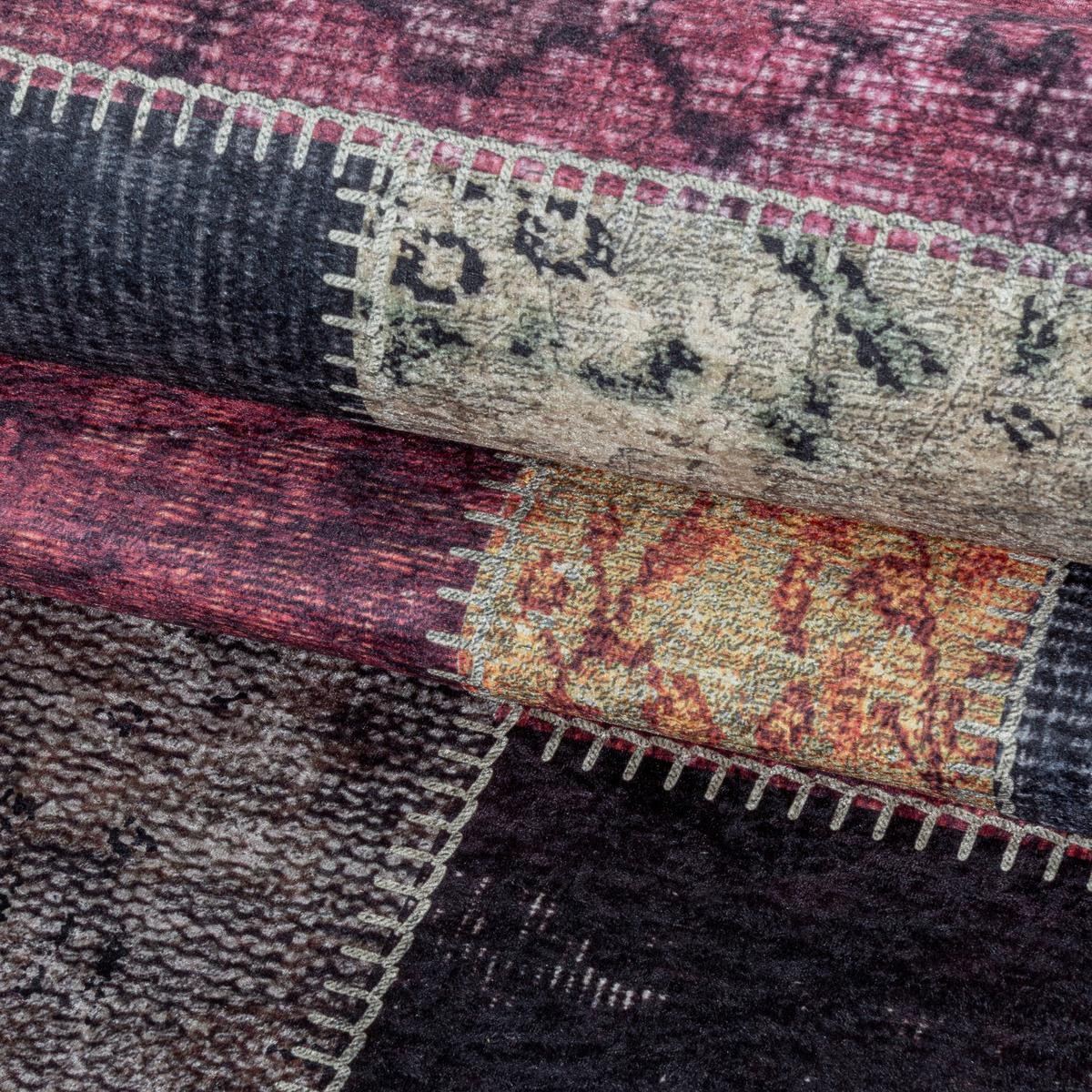Flachwebteppich Fiesta - Multicolor, Design, Textil (80/150cm) - Novel