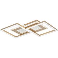 STROPNÍ LED SVÍTIDLO TUNI - barvy akácie, Moderní, kov/plast (58/34/5,5cm) - Mömax