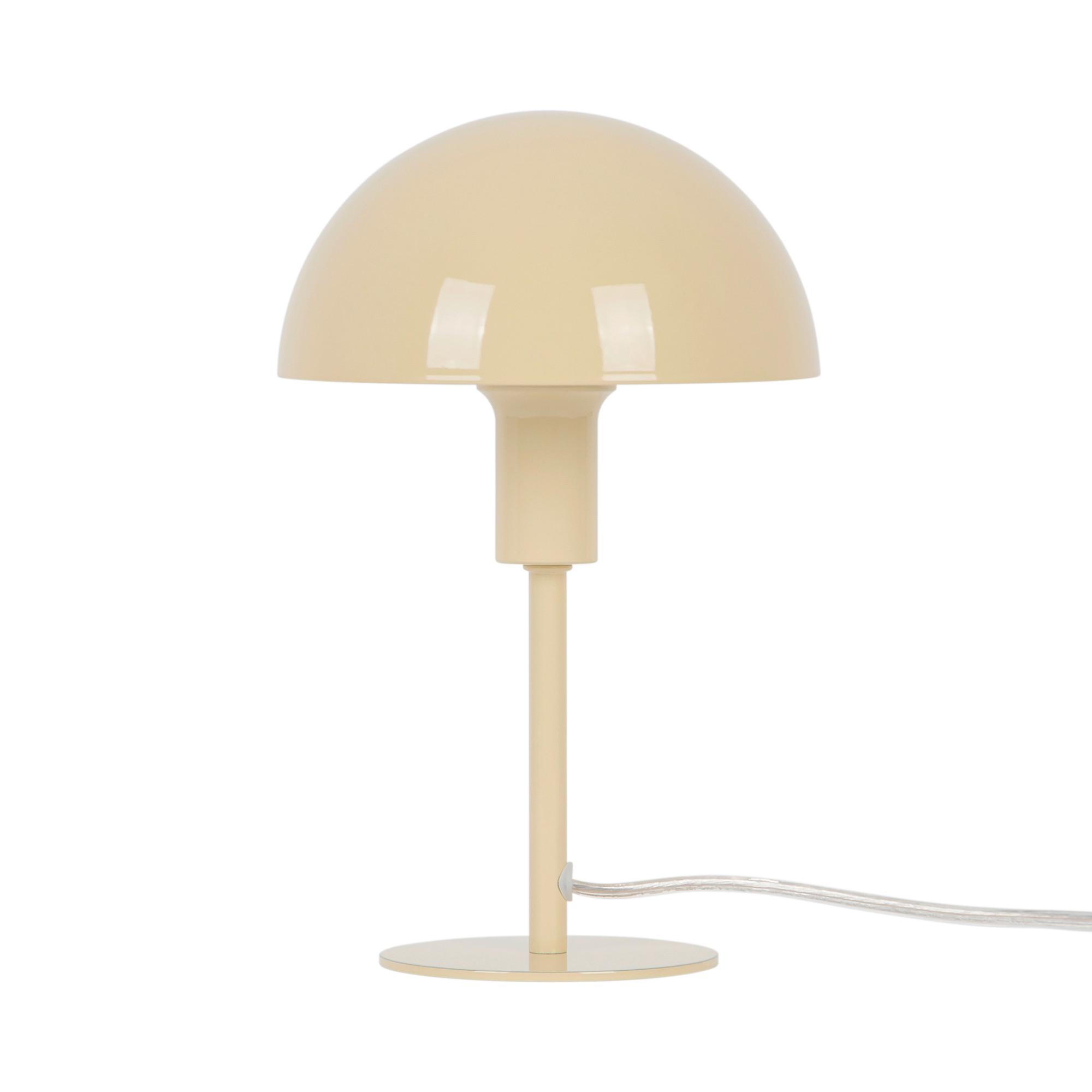 Tischleuchte Ellen Mini Gelb D: 16 cm - Gelb, Design, Metall (16/25cm) - Nordlux