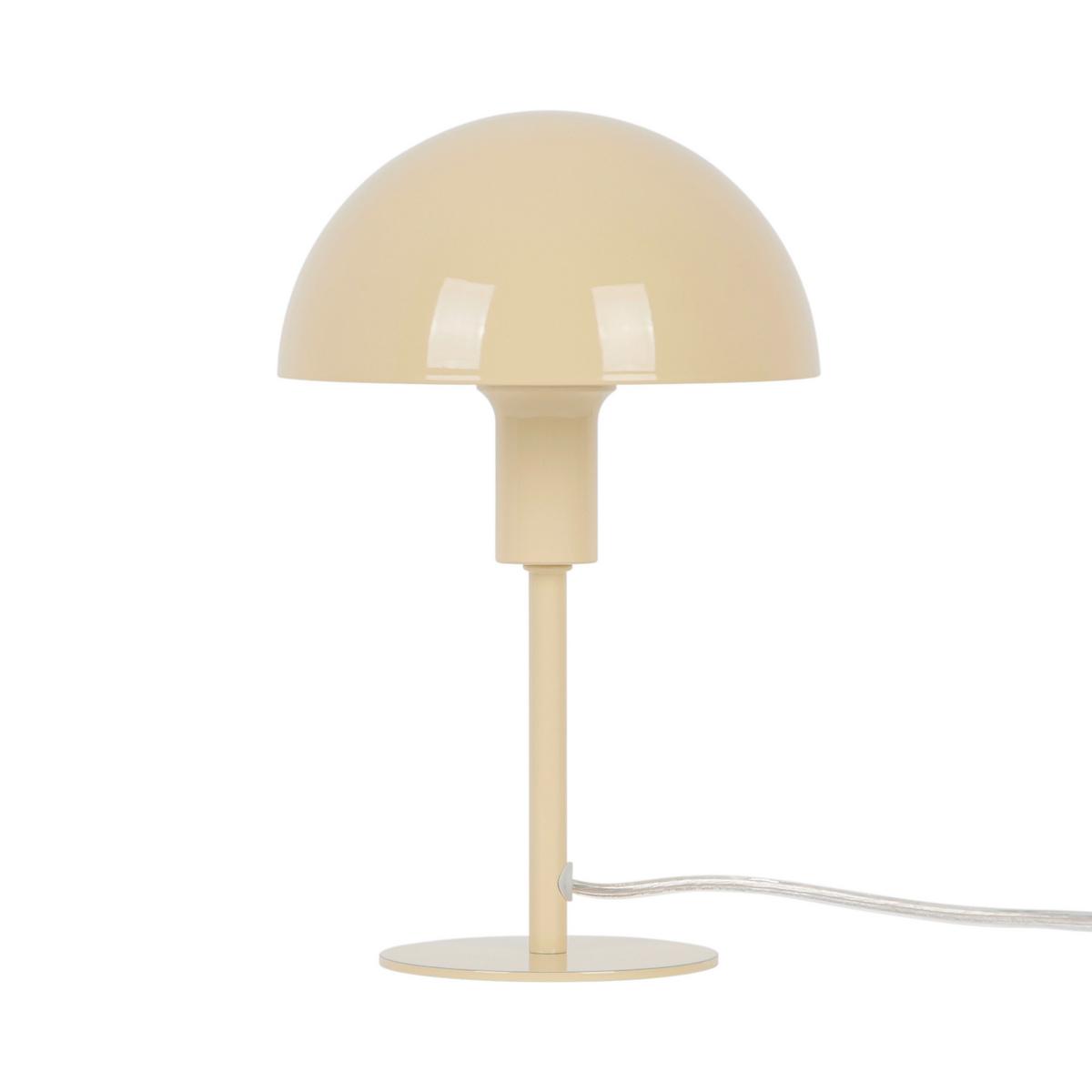 Tischleuchte Ellen Mini Gelb D: 16 cm - Gelb, Design, Metall (16/25cm) - Nordlux